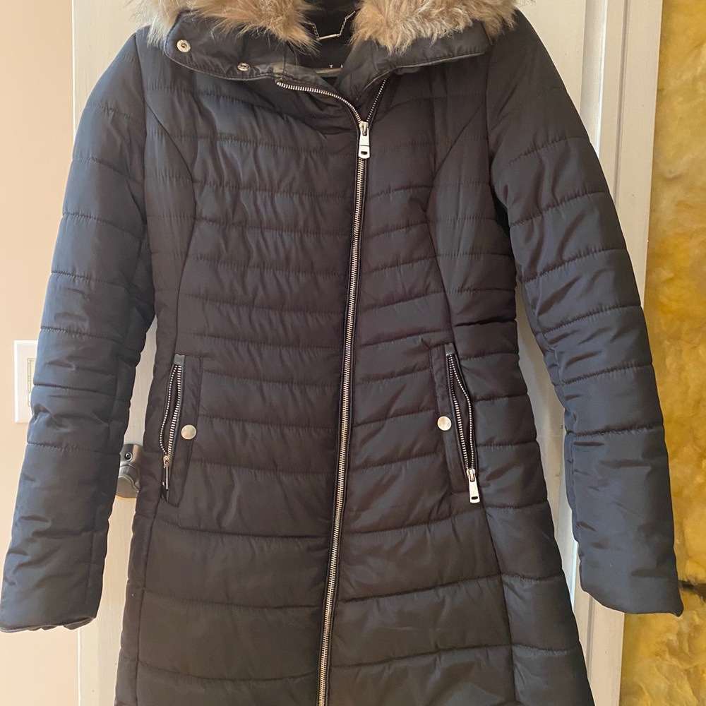 LA Coalition Winter Fur Parka Puffer